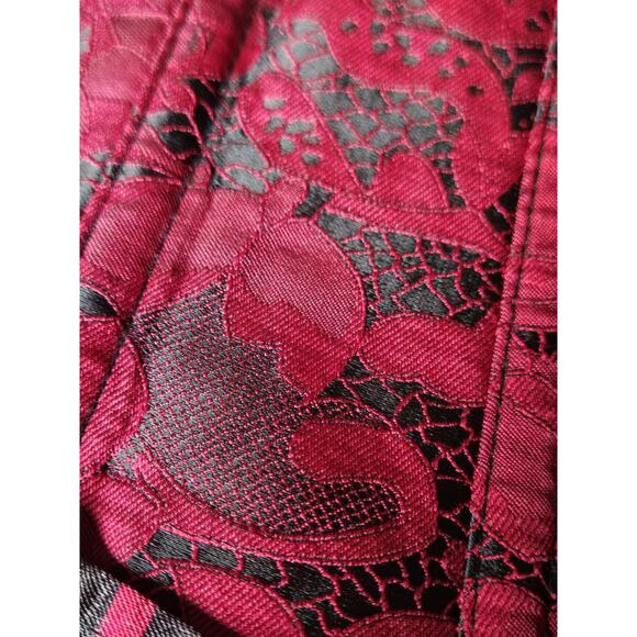 Women Corset Top Victorian Bustier Lace up Tummy Control Gothic Underbust US M - Picture 12 of 12